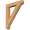 Ekena Millwork Traditional Arts & Crafts Smooth Bracket, Western Red Cedar, 5 1/2"W x 38"D x 44"H BKT06X38X44TRA03SWR - alternate 1